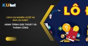 Cách cai nghiện lô đề tại nhà cái Kubet: Hành trình giải thoát và thành công