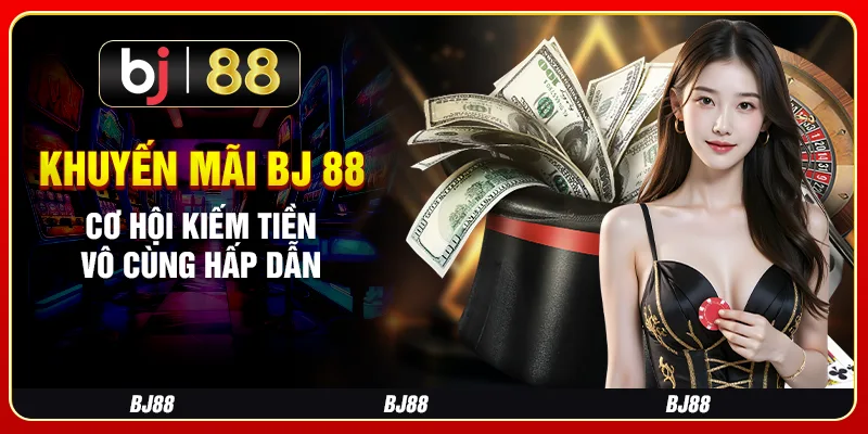 Khuyến Mãi Bj 88 – Cơ Hội Kiếm Tiền Vô Cùng Hấp Dẫn